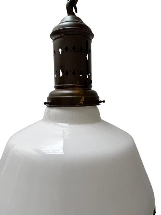 Arts & Crafts Pendant Lamp in the style of Peter Behrens, 1900s 3